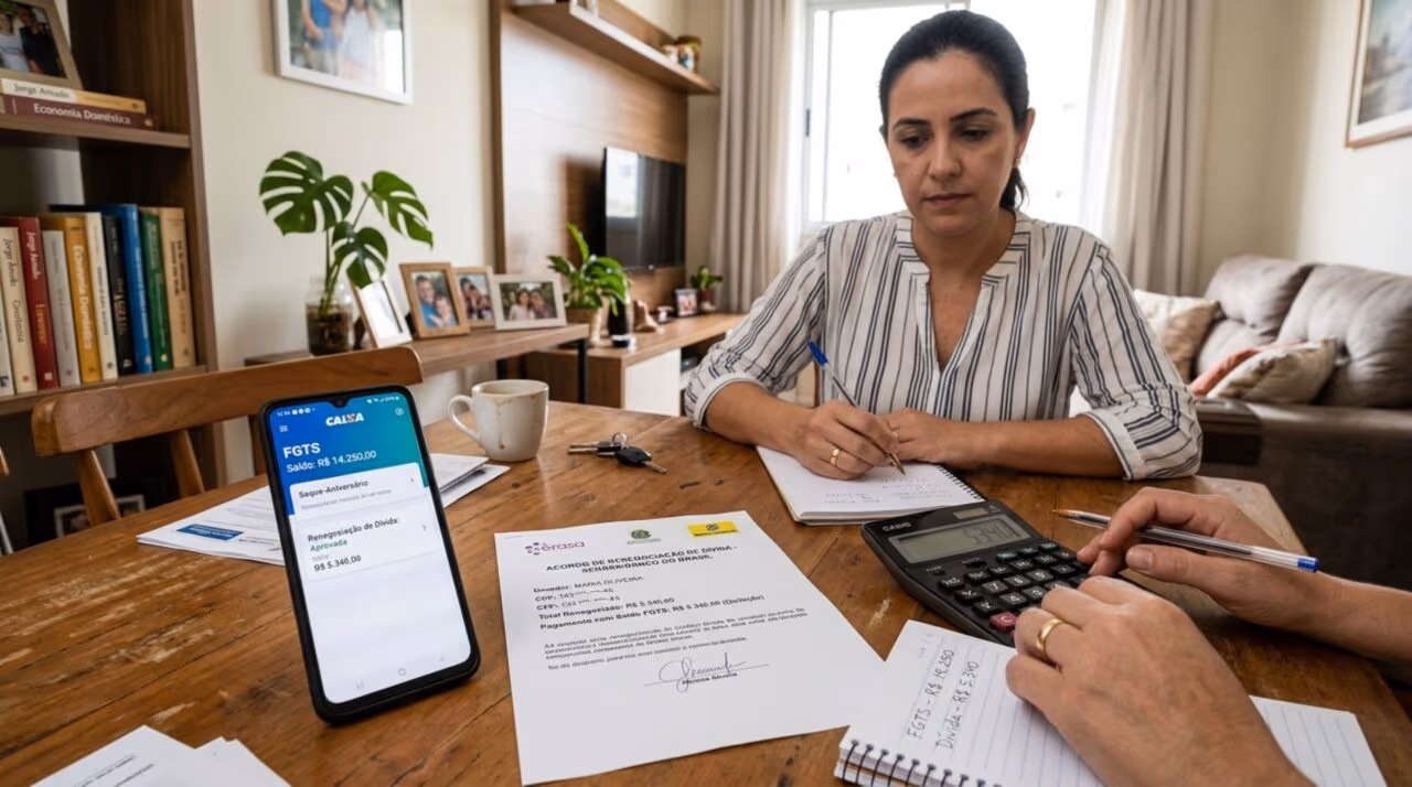 FGTS no Desenrola 2.0: como utilizar o saldo para para pagar dívidas passo a passo