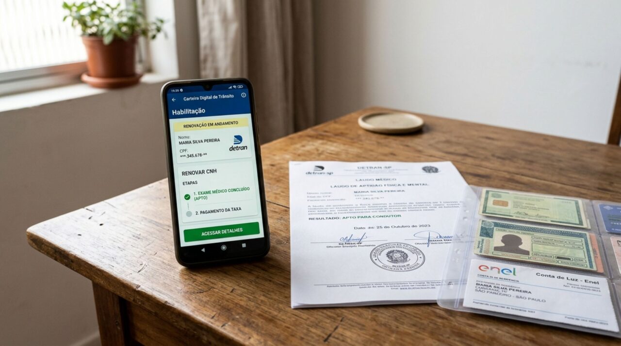 Motoristas com CNH vencida ganham prazo extra até setembro para regularizar o documento