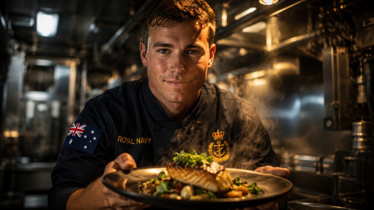 Marinha australiana oferece salários de R$ 60 mil por mês para cozinheiros dispostos a viver no fundo do mar
