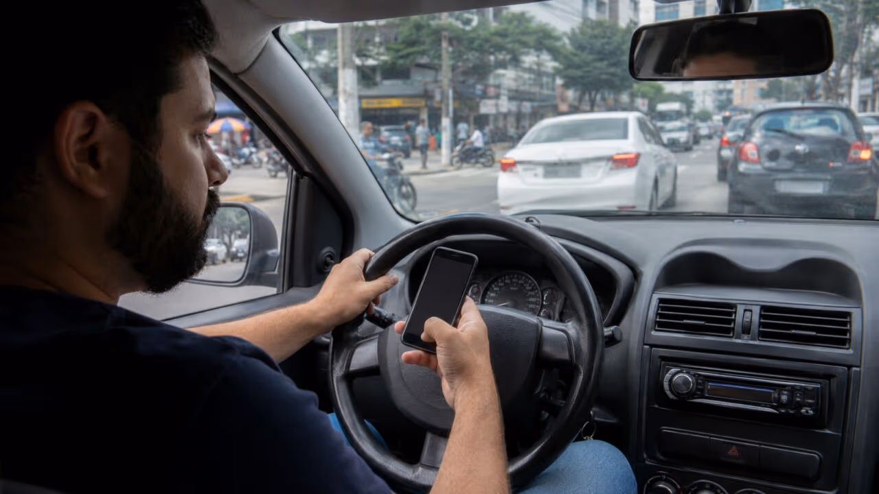 O gesto comum ao volante que pode chamar atenção da fiscalização e quase sempre termina em multa