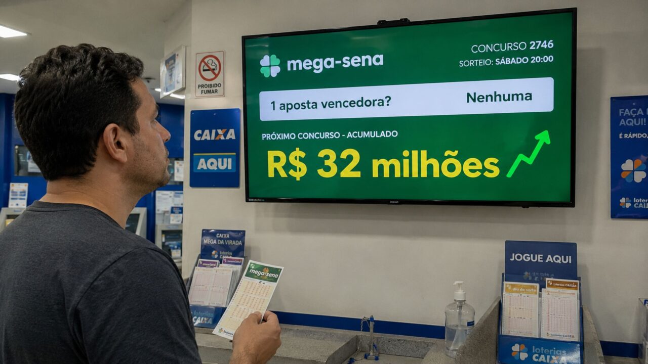 Mega-Sena comunica a todos que apostaram no sorteio de ontem (02)