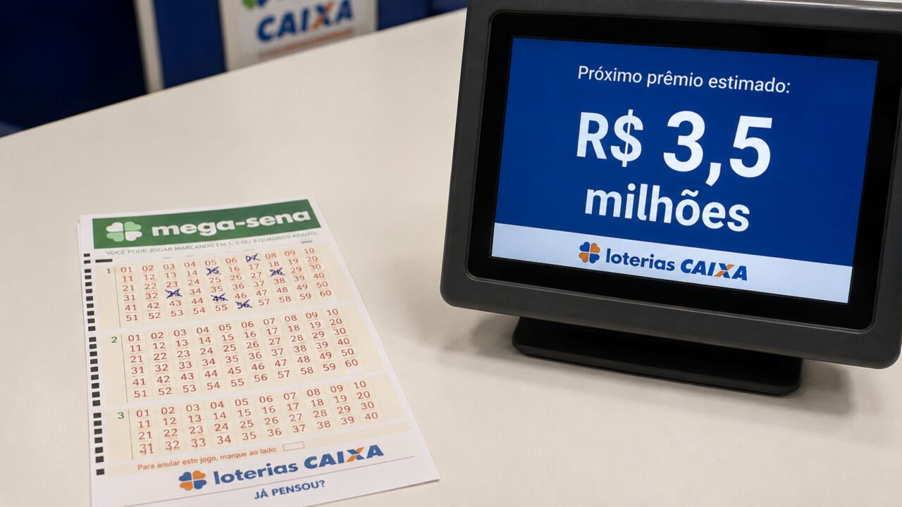 Após adiamento, Mega-Sena comunica apostadores do sorteio de sábado (06)