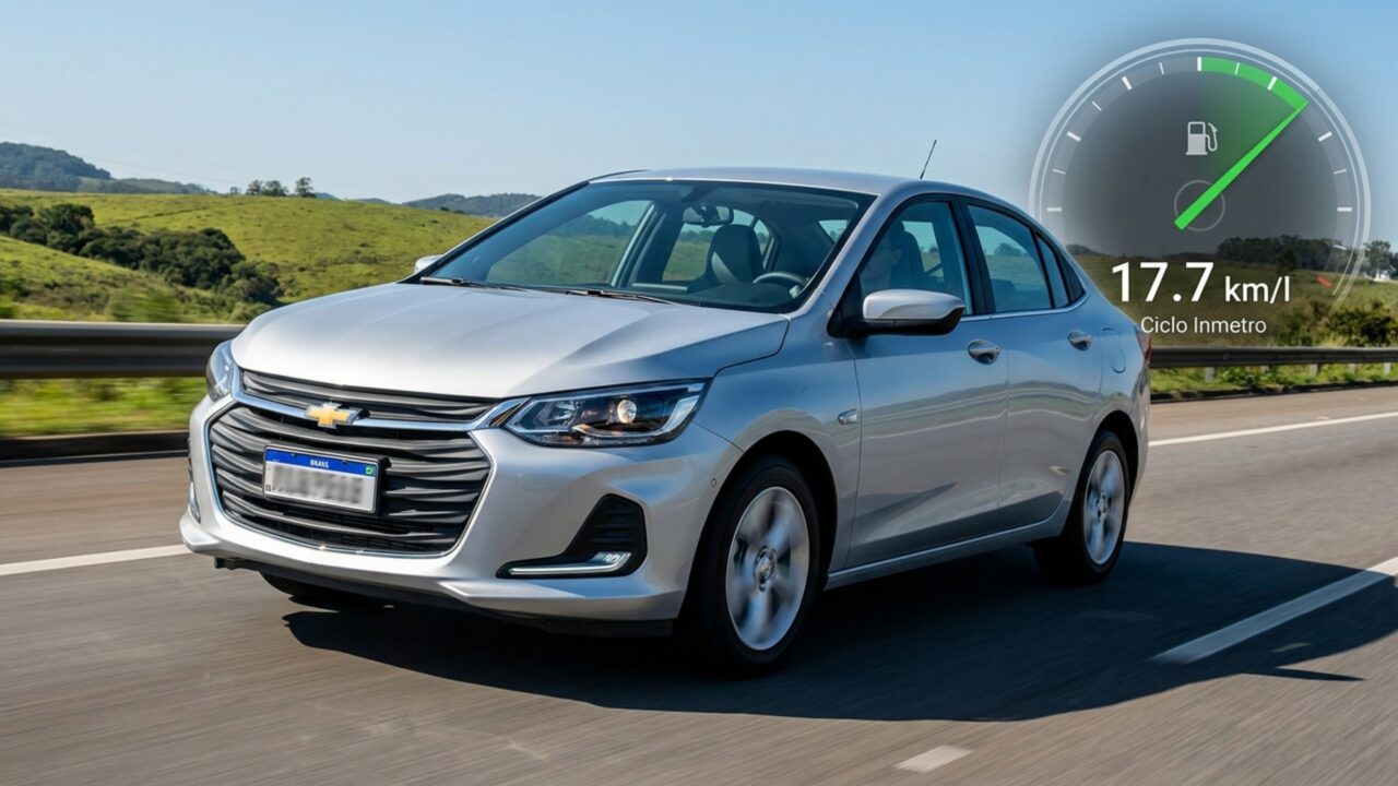 Chevrolet anima brasileiros com seu sedã mais barato que faz quase 18 km com apenas 1 litro