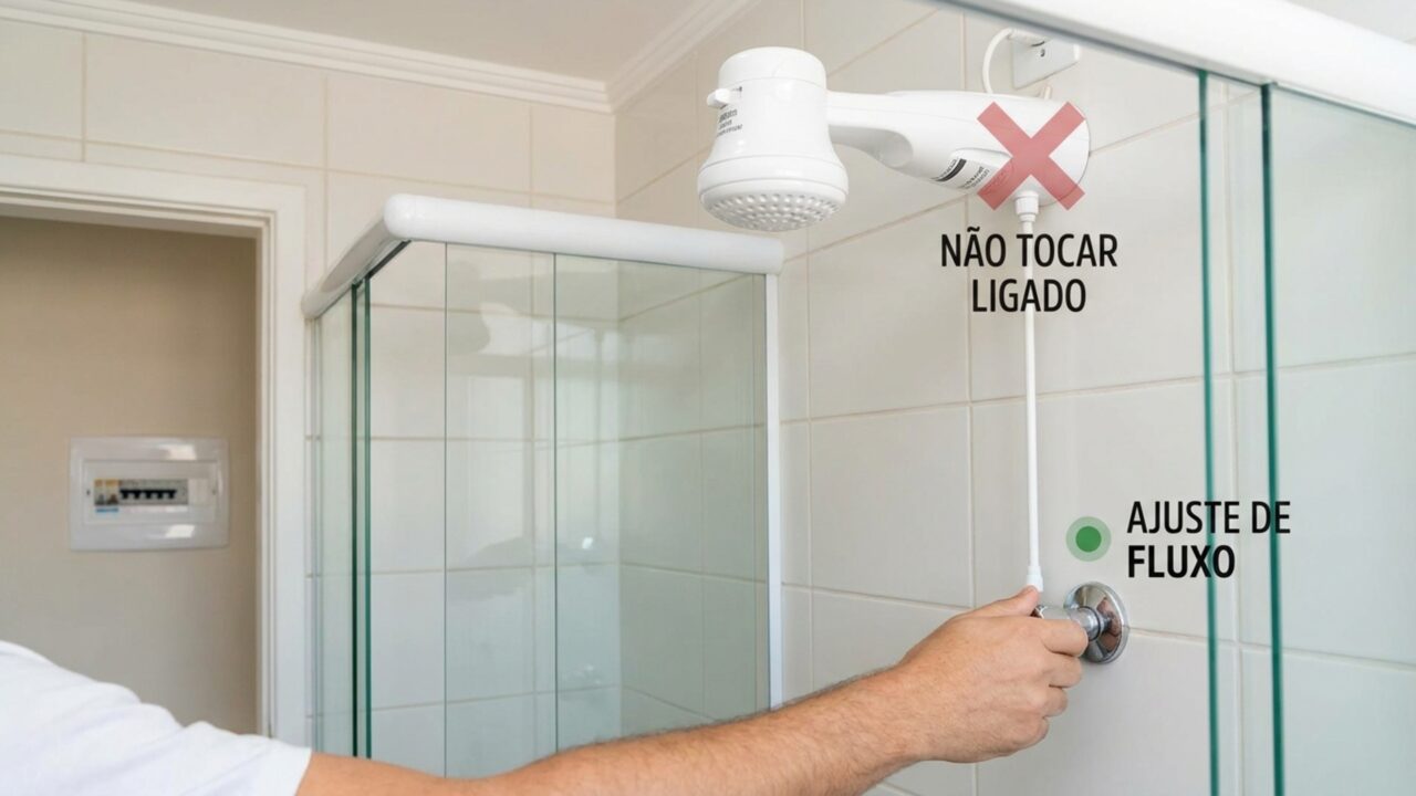 Adeus ao chuveiro que esquenta pouco: faça esse ajuste simples e melhore a temperatura sem comprar outro aparelho