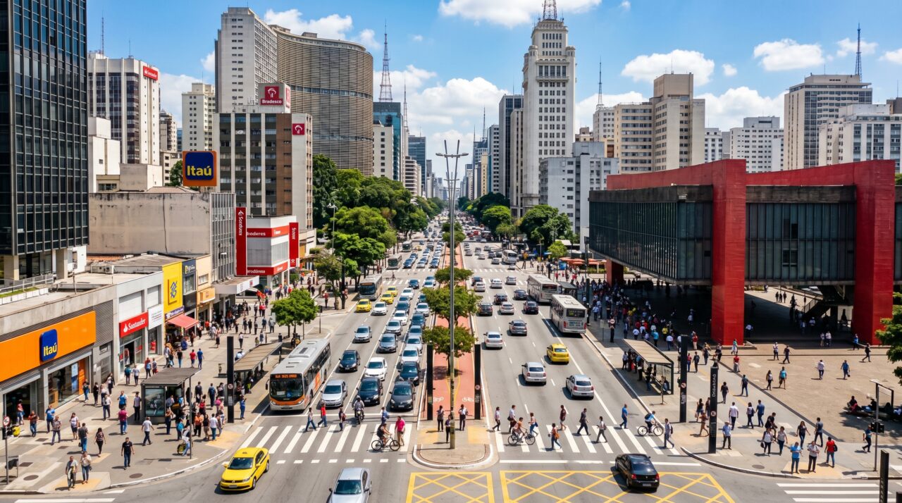 Carreira e oportunidades no centro financeiro de São Paulo