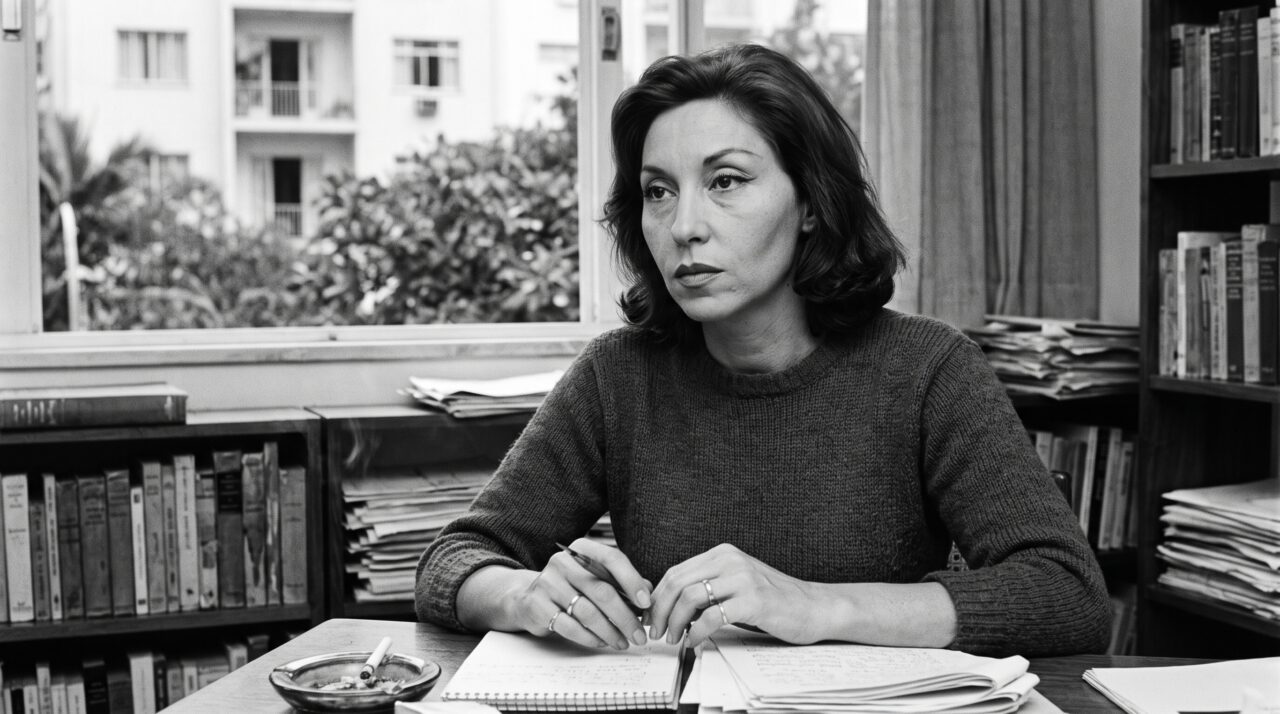 A frase marcante da escritora brasileira Clarice Lispector sobre entrega e descoberta.