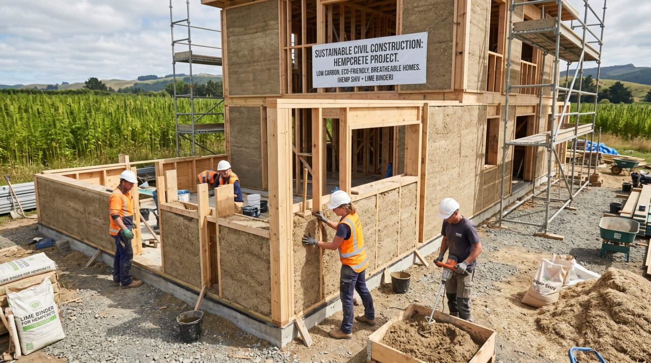 A planta polêmica que virou tijolo sustentável e agora ergue casas que “respiram”, regulam a temperatura sozinhas e sequestram carbono