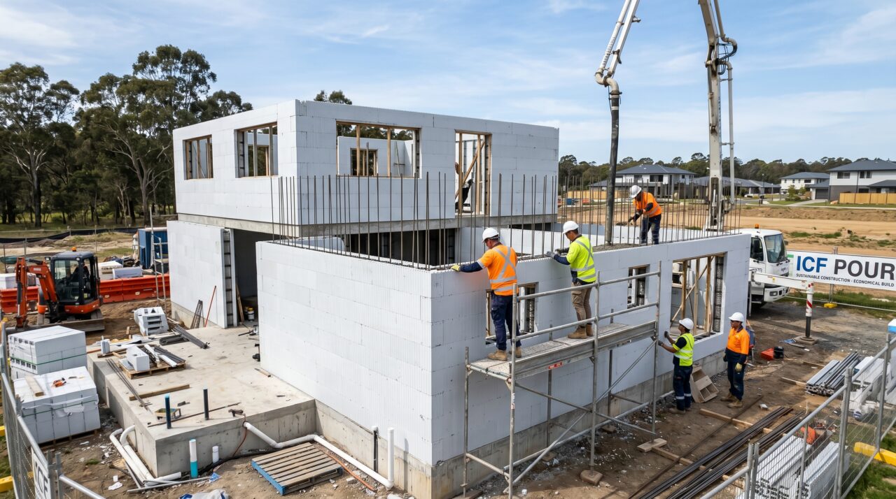 Pedreiro levanta casa inteira encaixando blocos de isopor como peças de Lego e garante isolamento térmico de geladeira gastando metade do preço
