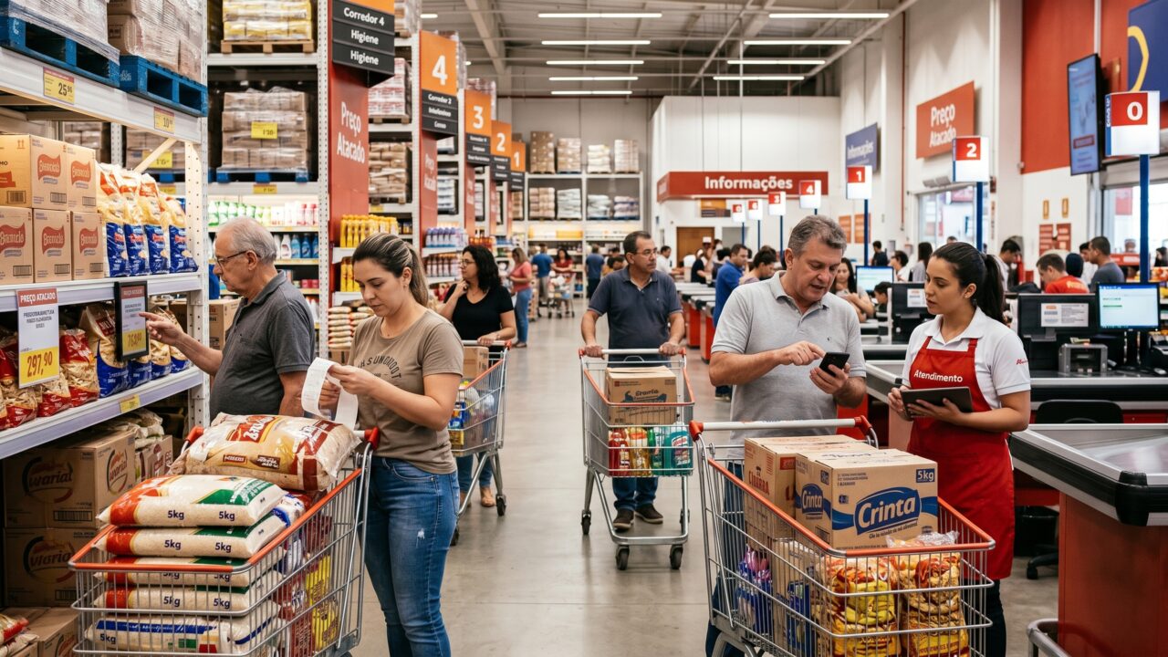 Assaí, Carrefour e Atacadão enfrentam novas regras em 2026: veja o que muda em preços, horário e atendimento
