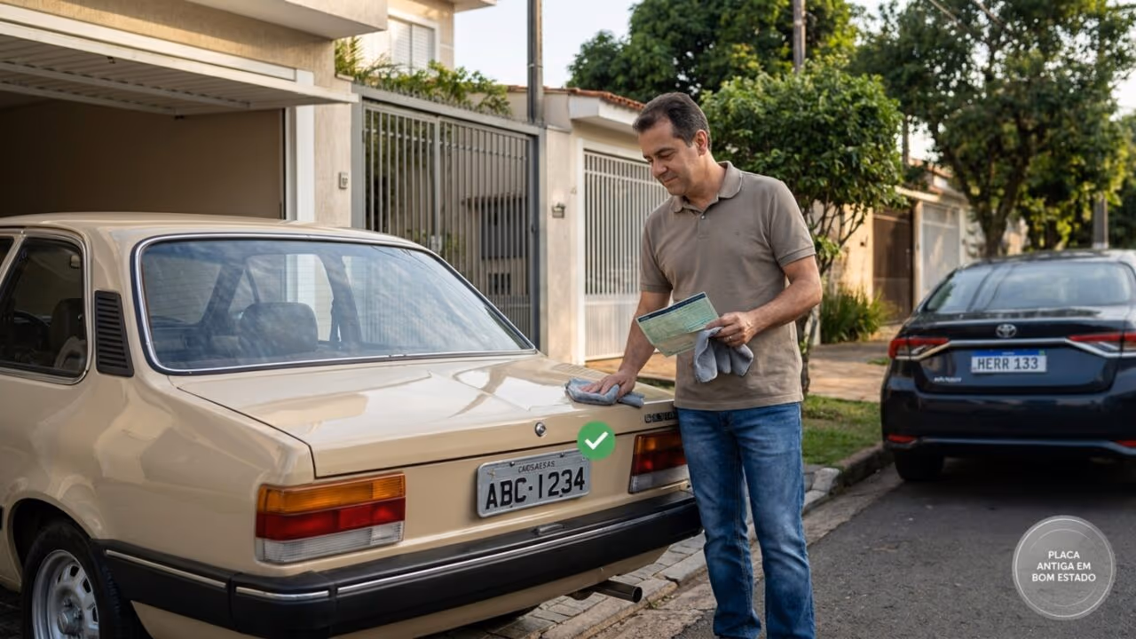 Lei da placa Mercosul já está em vigor e atinge motoristas em todo o Brasil