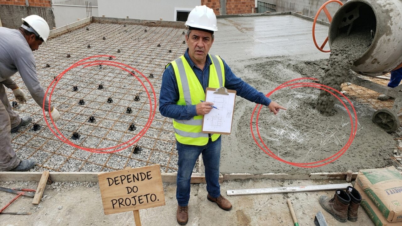 Misturar fibra sintética ao concreto, para que serve e por que essa técnica está ganhando espaço nas obras