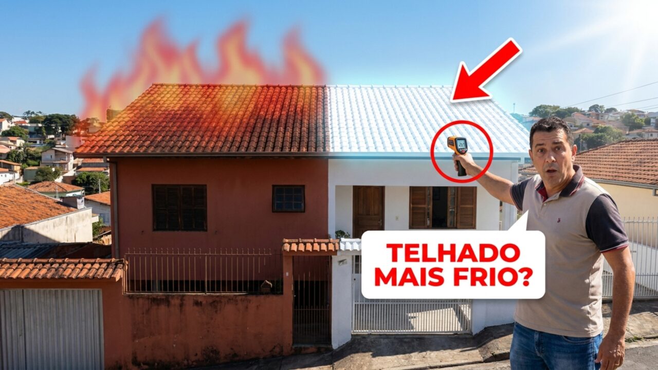 Adeus ao calor sufocante e ar-condicionado: tinta térmica revolucionária que gela a parede em minutos domina o mercado em 2026