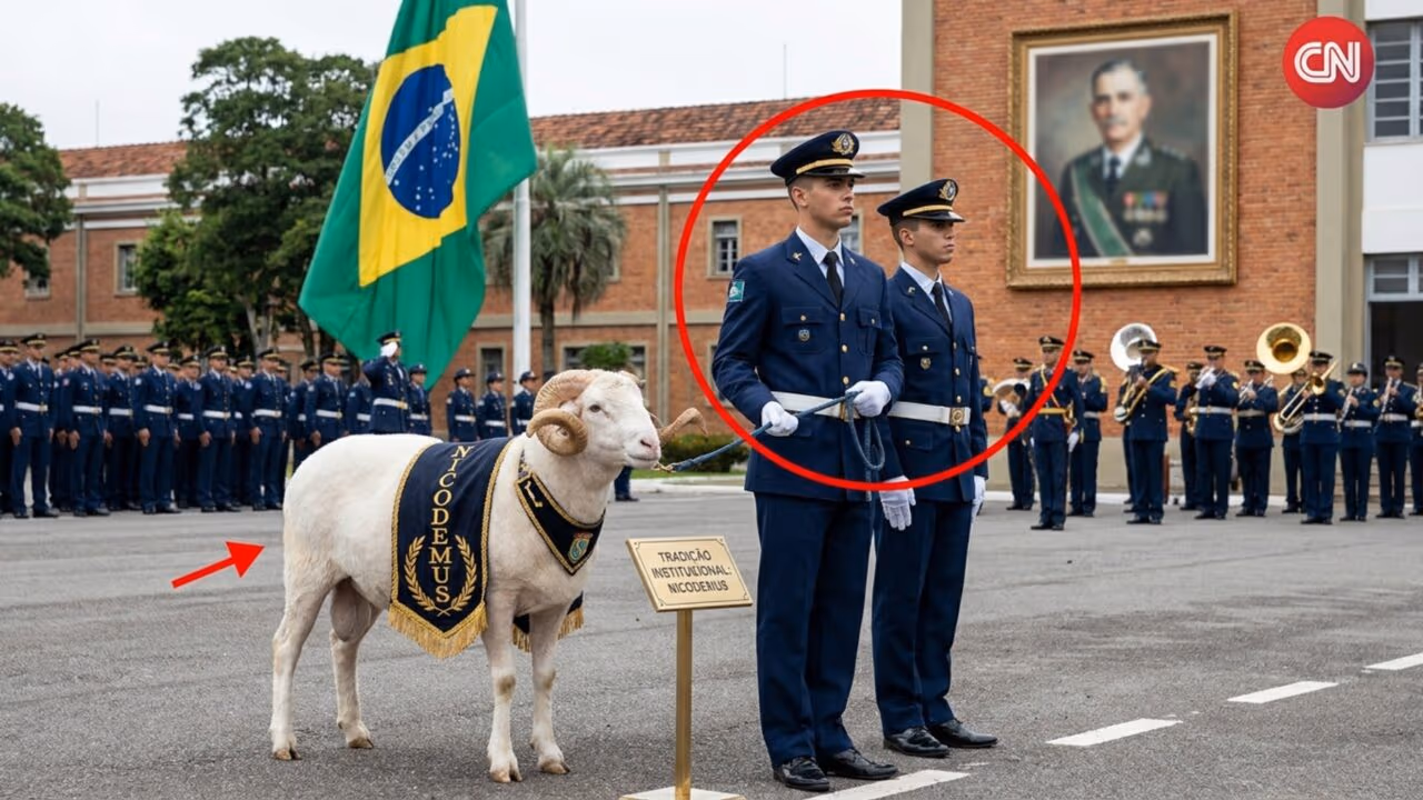 Exército Brasileiro tem carneiro chamado Nicodemus em 15 colégios militares e onças-pintadas como mascotes na Amazônia