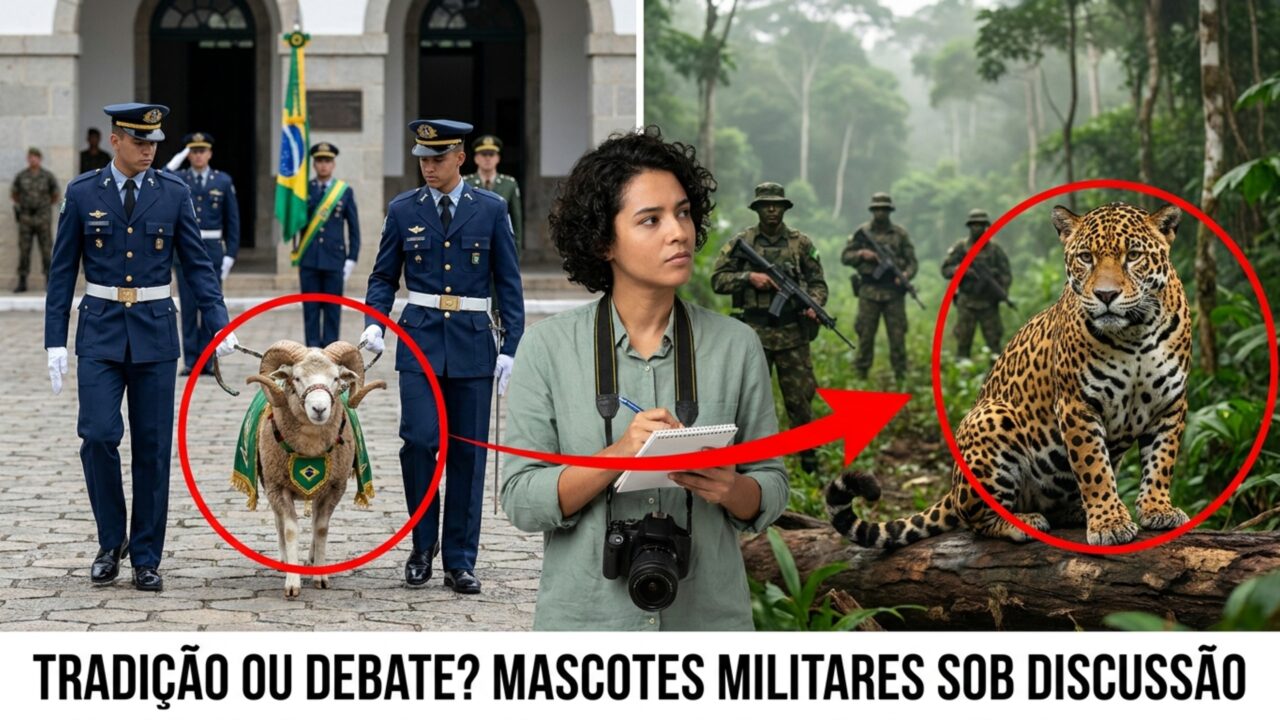 Exército Brasileiro tem carneiro chamado Nicodemus em 15 colégios militares e onças-pintadas como mascotes na Amazônia