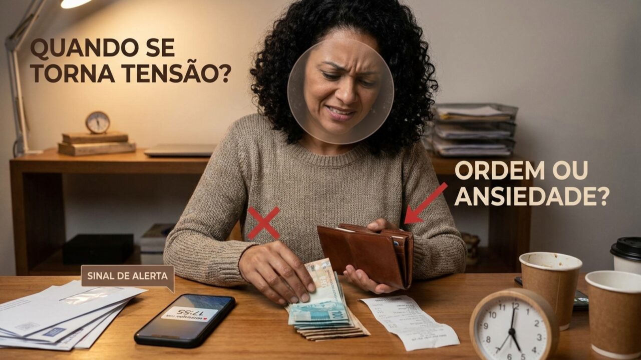 A psicologia afirma que quem costuma organizar notas do menor para o maior não é apenas organizado