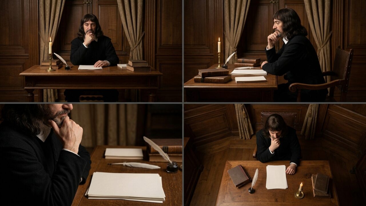René Descartes há 300 anos proferiu a frase que mudou a filosofia para sempre: “Cogito Ergo Sum”