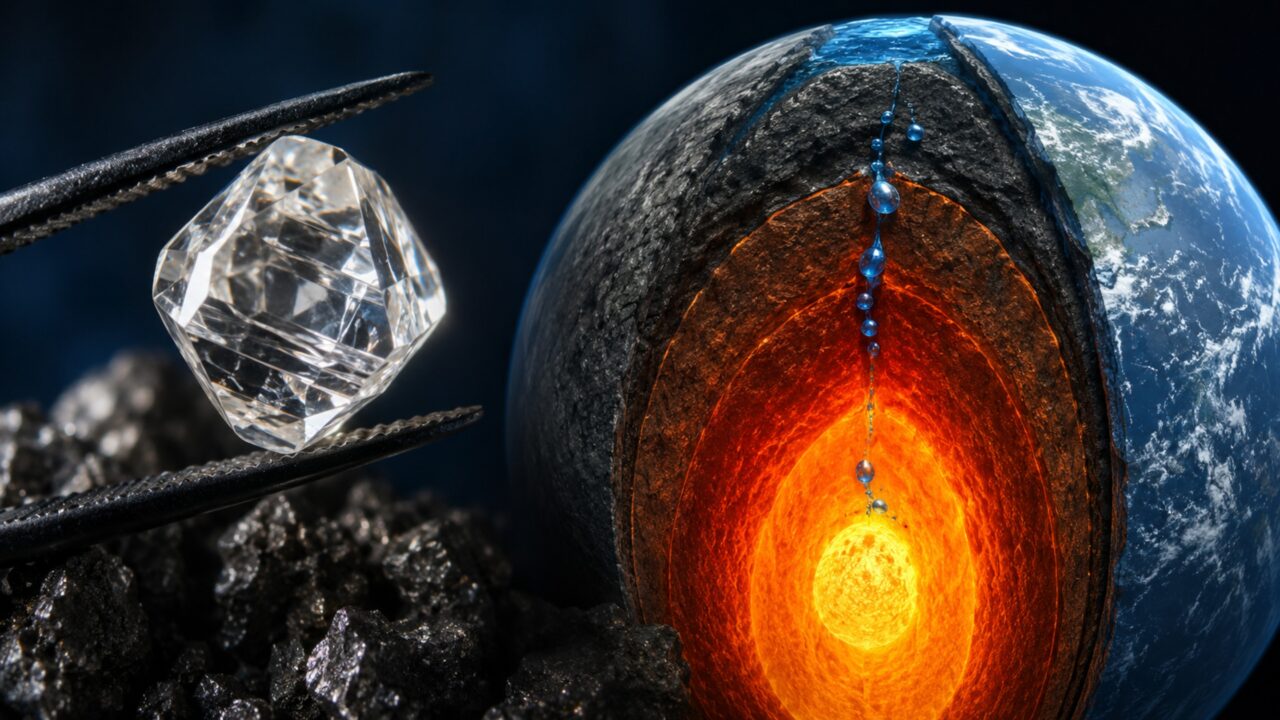 Descoberto diamante em Botsuana que revelou existência de água a 660 km de profundidade e desafia teorias sobre o interior da Terra