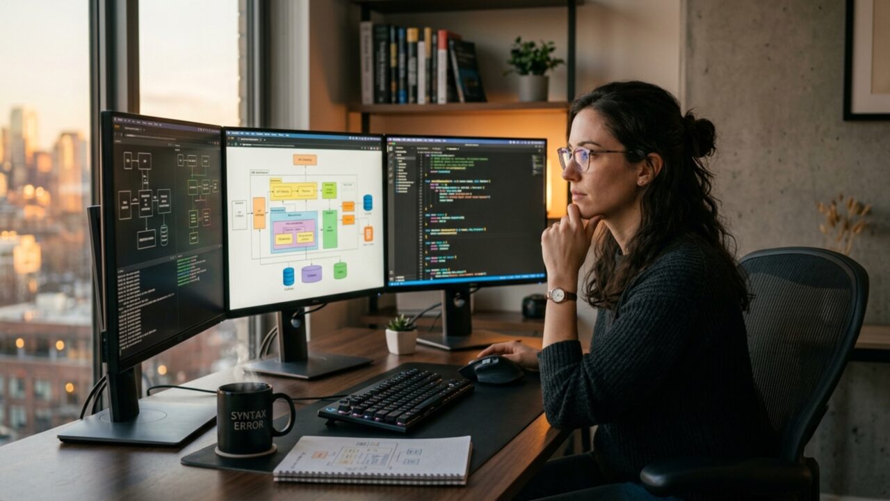A carreira que escreve os bastidores invisíveis da internet inteira já encosta em R$ 57 mil por mês e continua crescendo mesmo depois da pancada da inteligência artificial