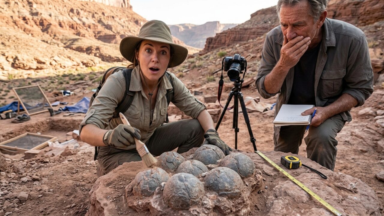 Arqueólogos não acreditaram no que encontraram: ovos de dinossauro de 72 milhões de anos