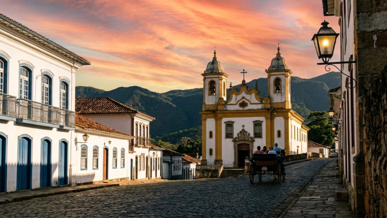 Eleita pela Condé Nast entre os melhores destinos do mundo: o vilarejo mineiro de 7 mil habitantes que parou no século 18