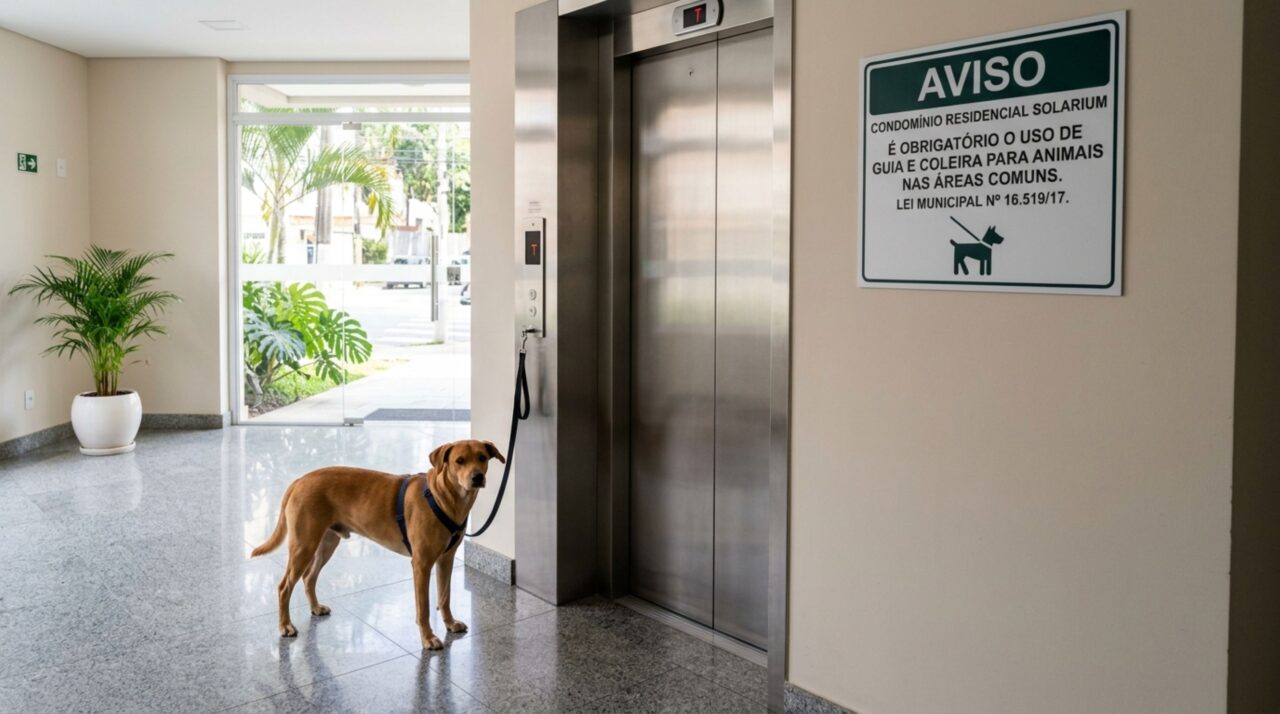 Multas de até R$ 1.900 para quem mantém cães em área comum do prédio sem seguir a nova norma interna