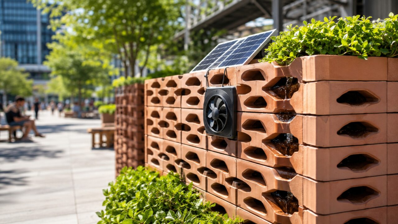 Dois jovens inventores desenvolvem tipo de tijolo que pode resfriar cidades usando eletricidade, e a ideia aponta para prédios que deixam de fazer parte do problema do calor