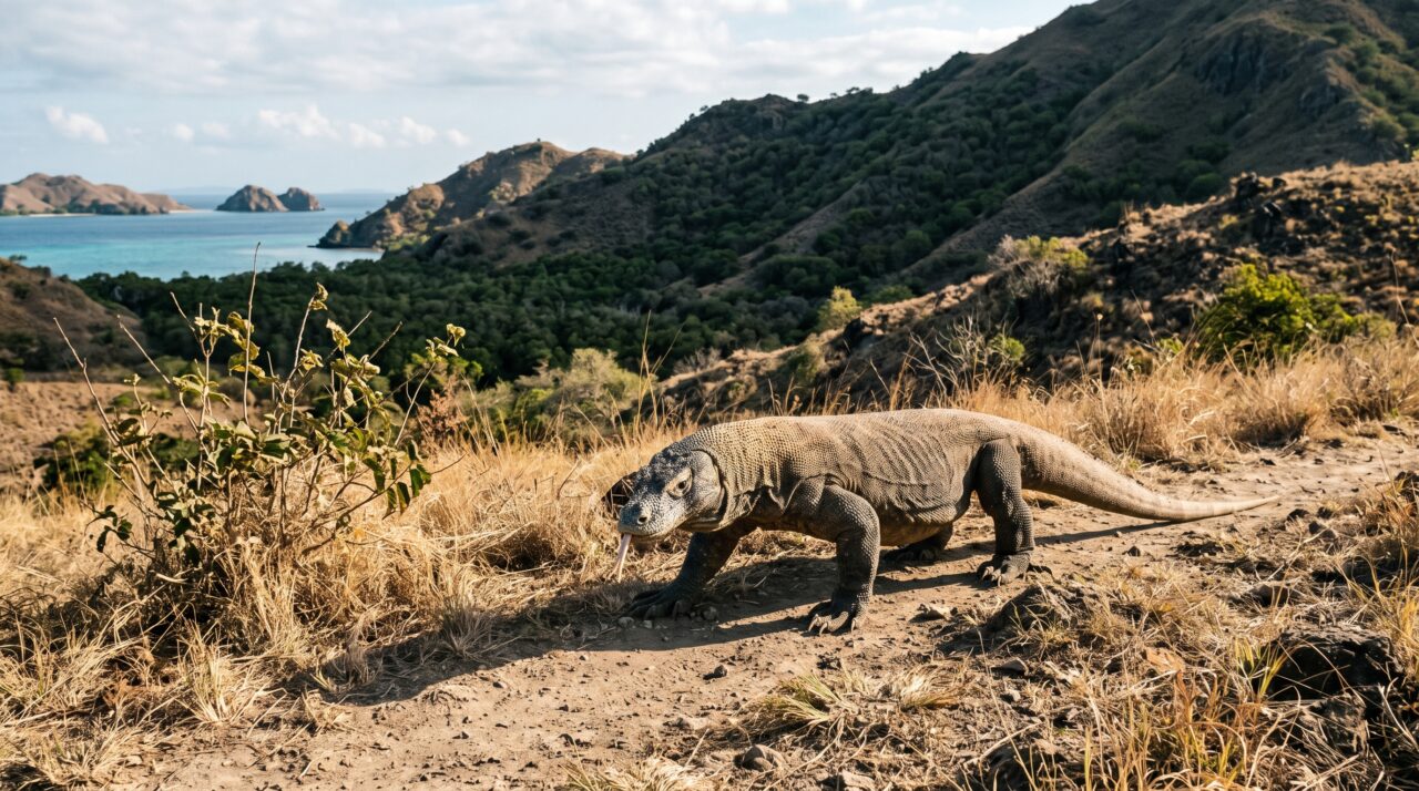 Curiosidades e hábitos do dragão-de-komodo