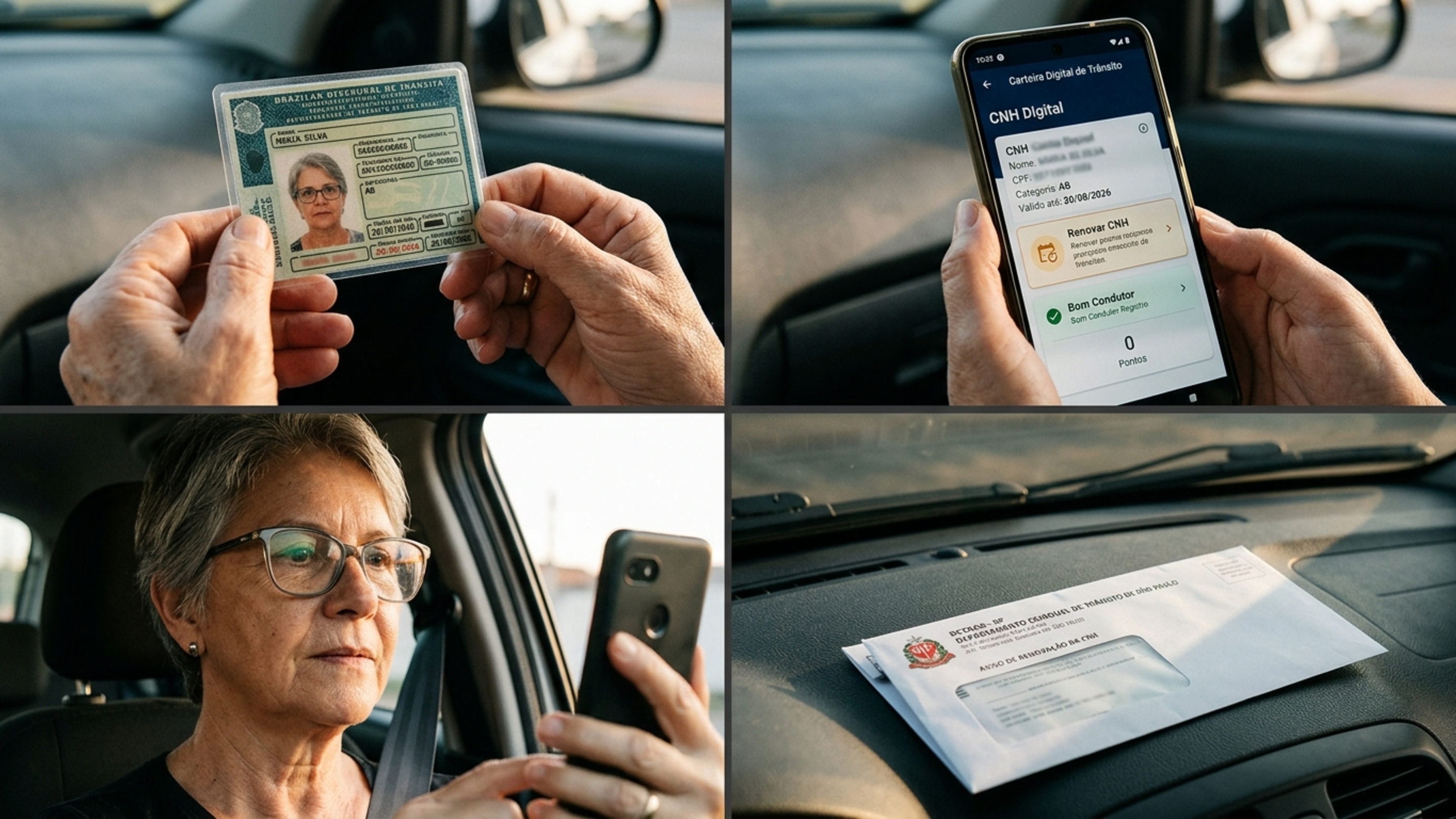 Motoristas entre 50 e 70 anos devem saber desta regra da CNH em vigor