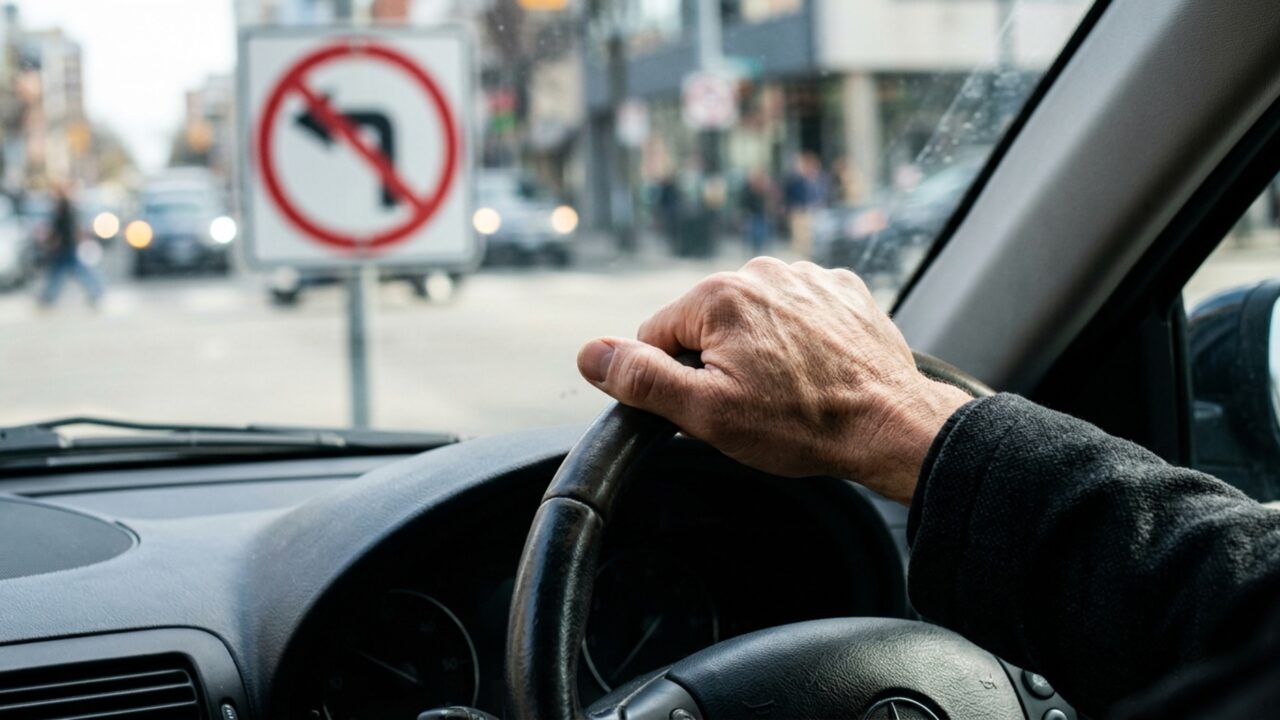 Quem vira à esquerda sem olhar a sinalização pode cair no Art. 207 antes de entender por que a conversão era proibida