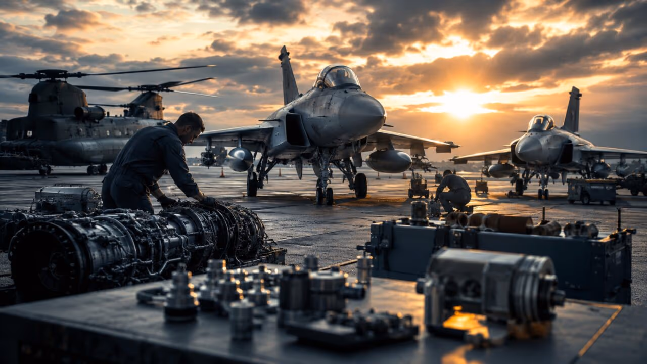 É muita grana! São até $70 milhões só para garantir o fornecimento de peças de reposição para sua frota de aviação militar