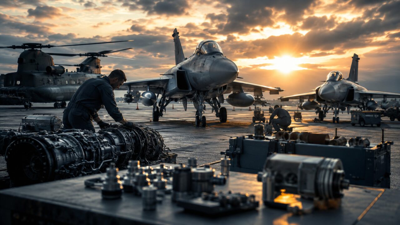 É muita grana! São até $70 milhões só para garantir o fornecimento de peças de reposição para sua frota de aviação militar