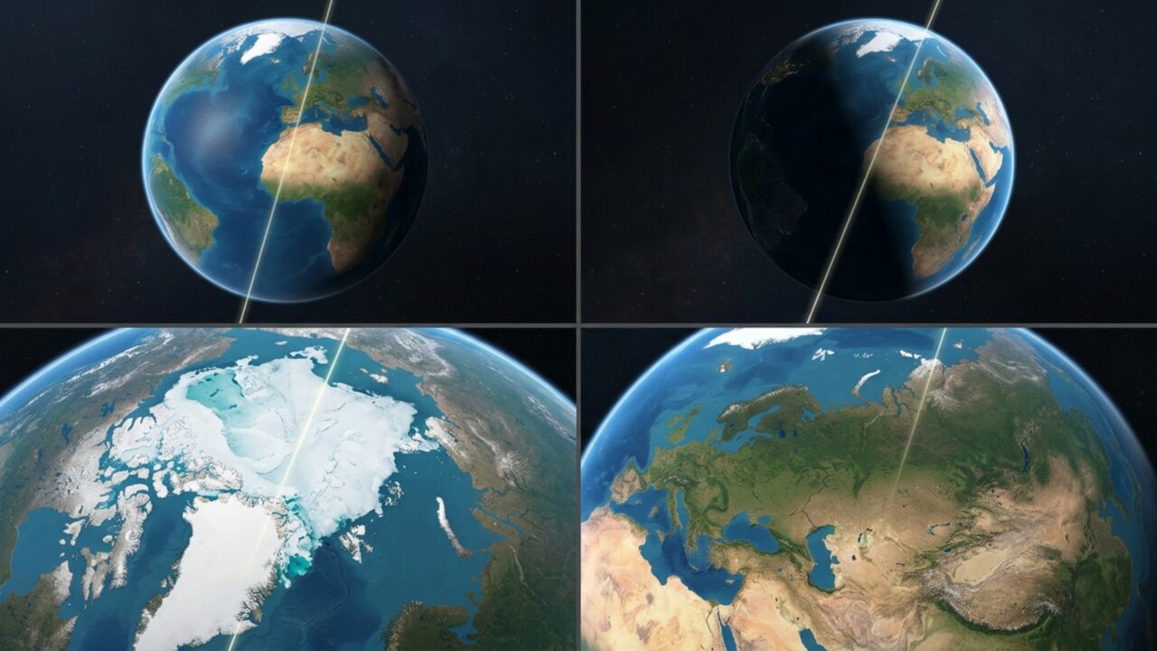 Derretimento global altera o eixo do planeta e obriga cientistas a corrigirem a rotação da Terra