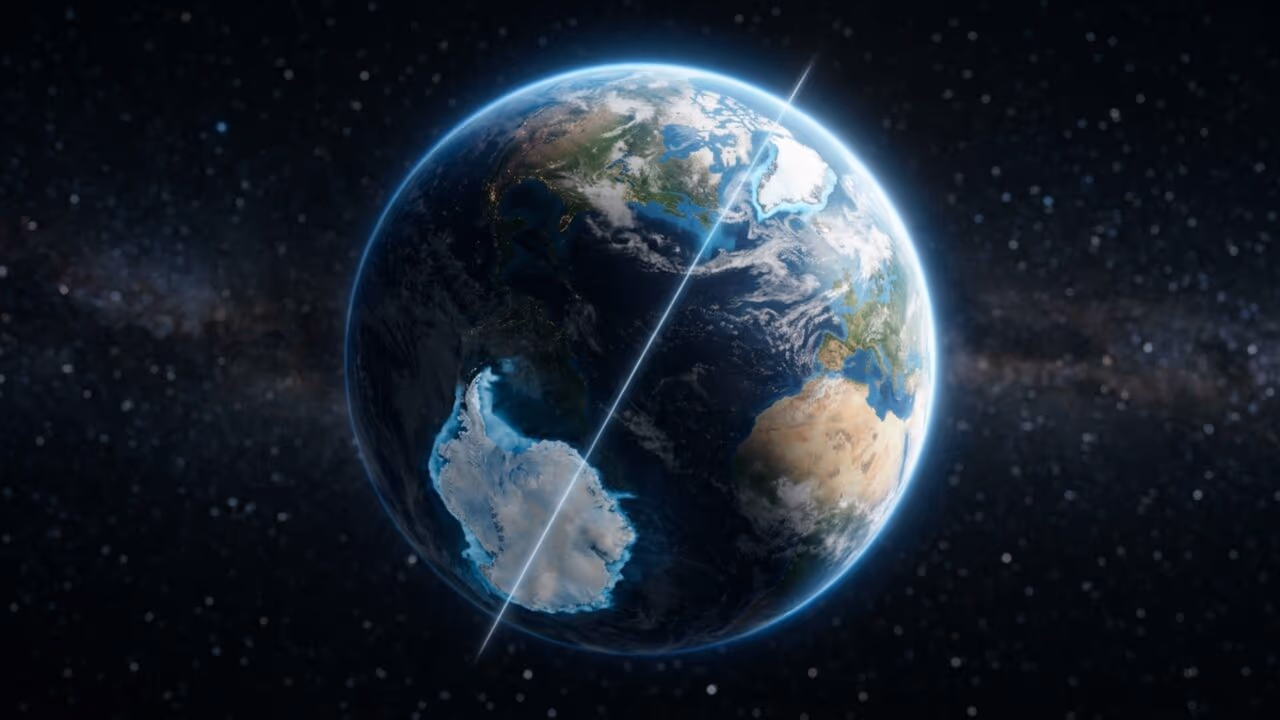 Derretimento global altera o eixo do planeta e obriga cientistas a corrigirem a rotação da Terra