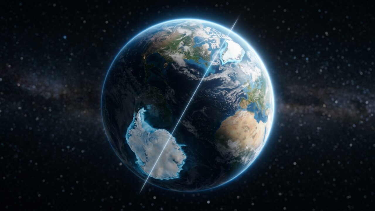 Derretimento global altera o eixo do planeta e obriga cientistas a corrigirem a rotação da Terra