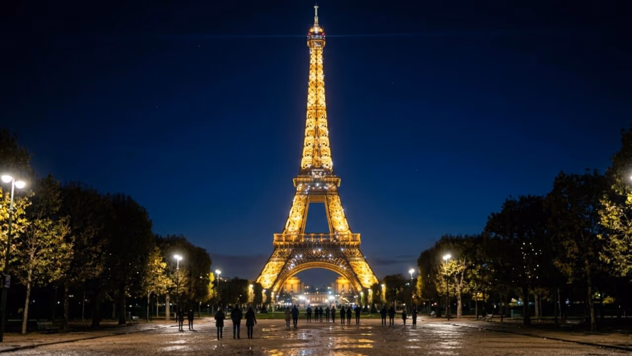 Quanto custa iluminar a Torre Eiffel durante uma noite inteira? O valor da conta de energia impressiona turistas