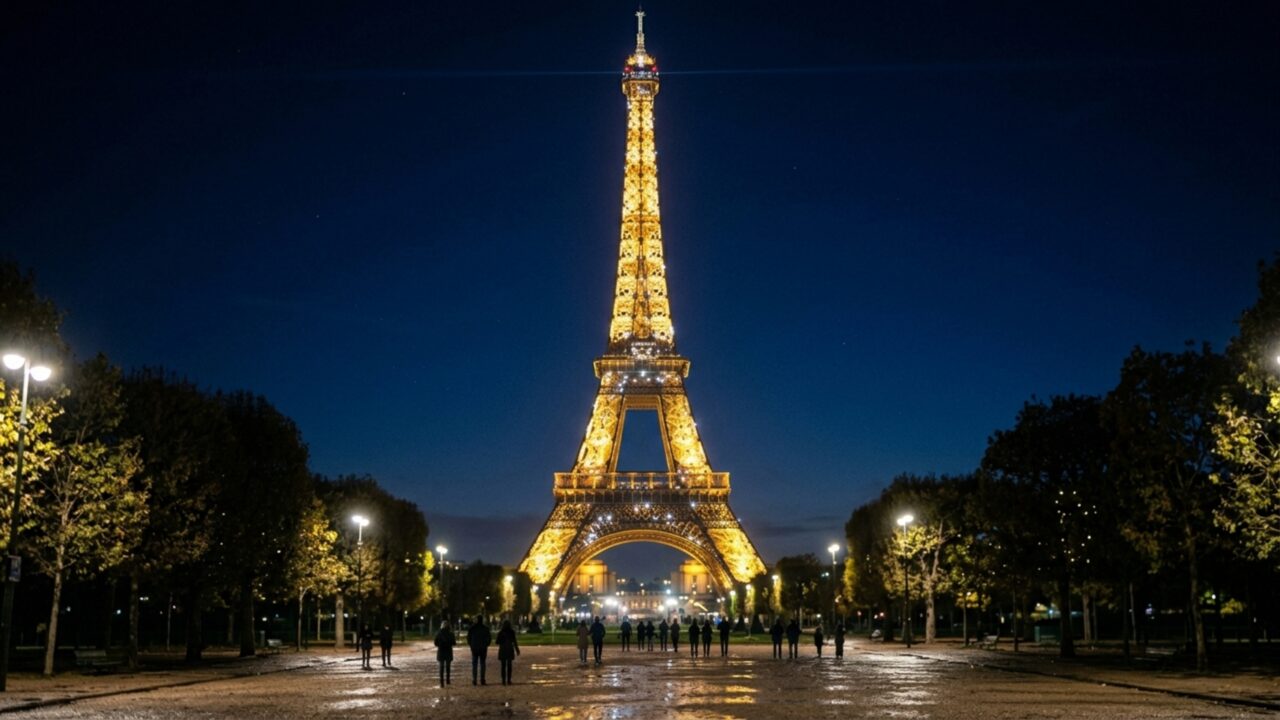 Quanto custa iluminar a Torre Eiffel durante uma noite inteira? O valor da conta de energia impressiona turistas