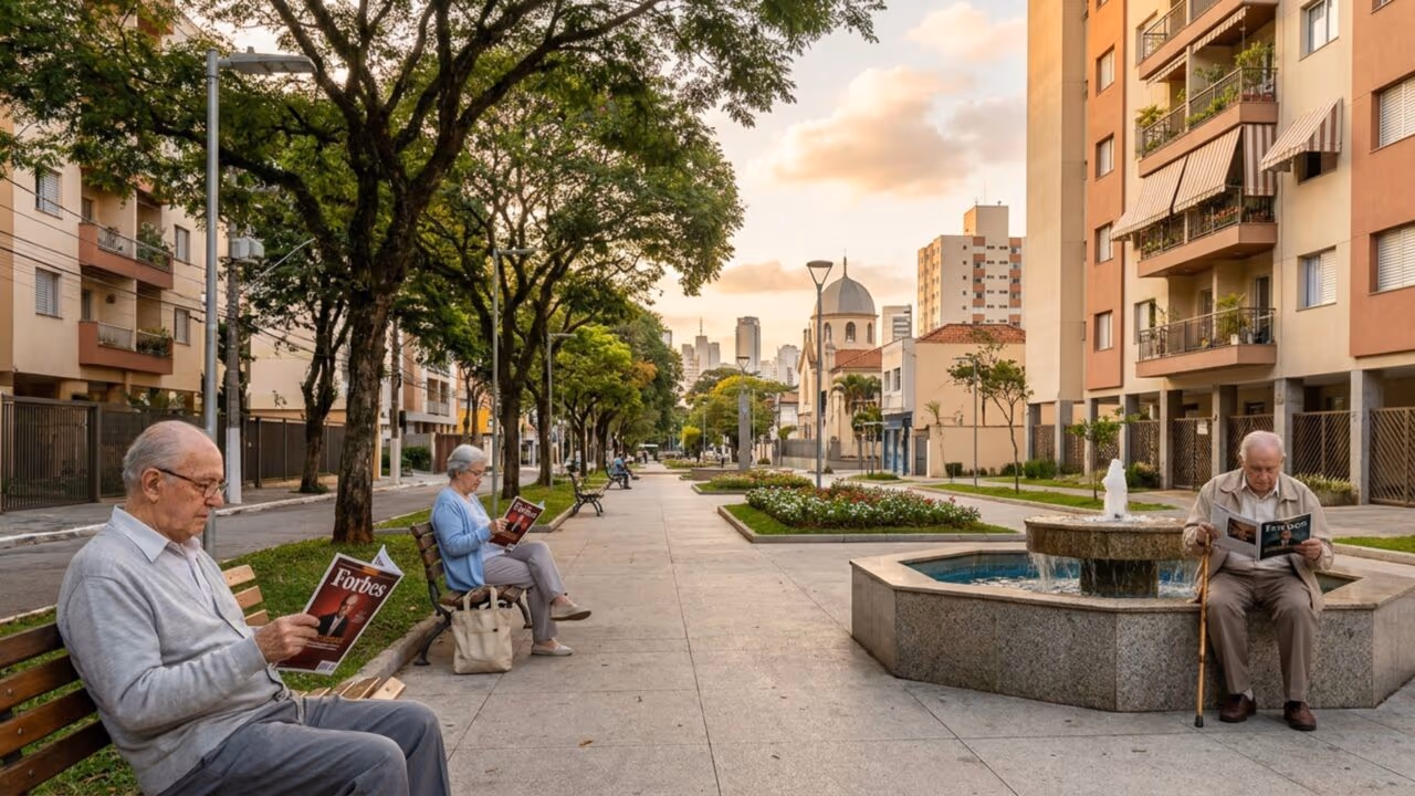 Eleita pela Forbes como a melhor para se aposentar aos 60 anos no Brasil, essa cidade tem a melhor qualidade de vida do Brasil há 34 anos consecutivos