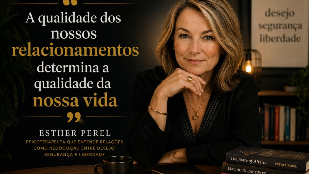 Esther Perel, psicoterapeuta que entende relações como negociação entre desejo, segurança e liberdade: “A qualidade dos nossos relacionamentos determina a qualidade da nossa vida”