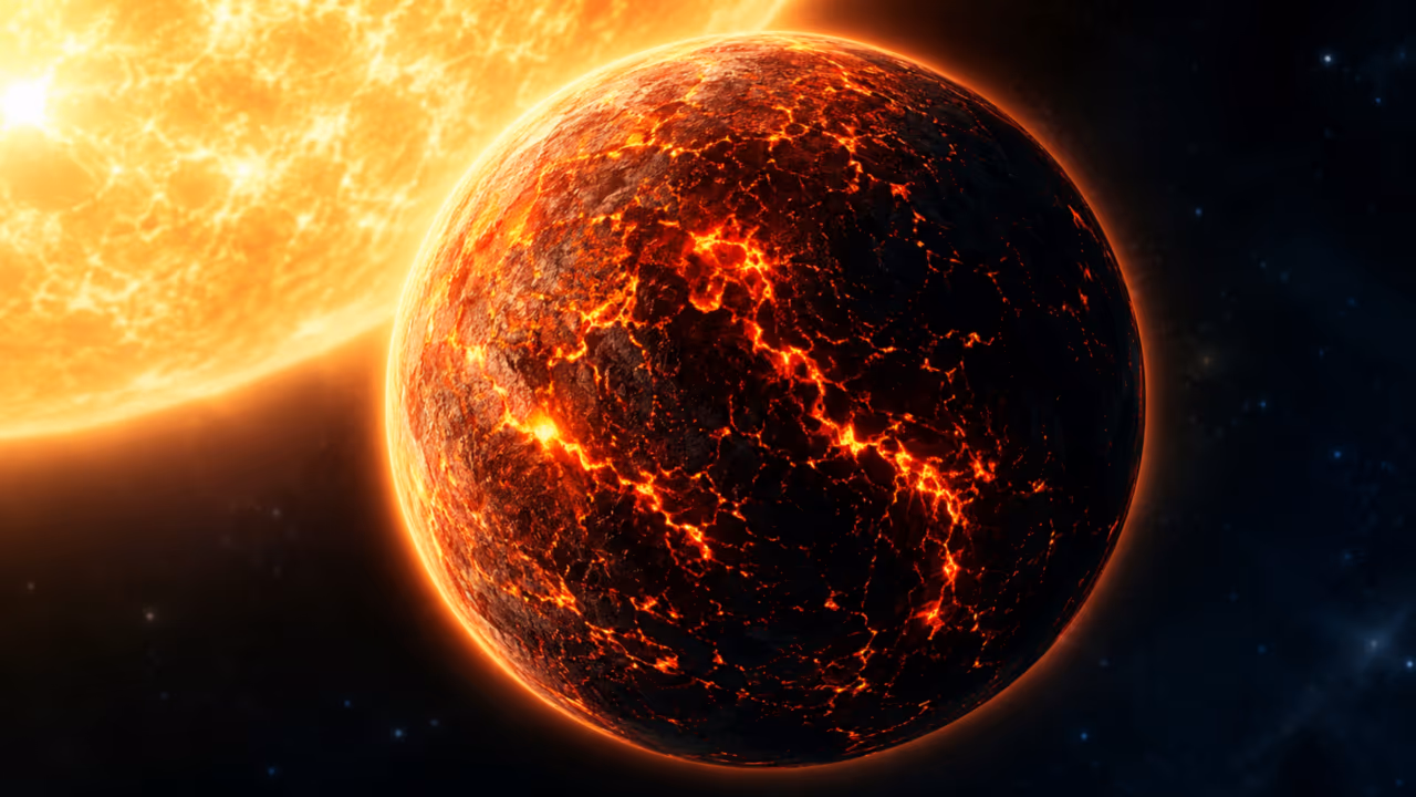 James Webb flagra sinais de atmosfera variável em planeta de lava a 41 anos-luz da Terra