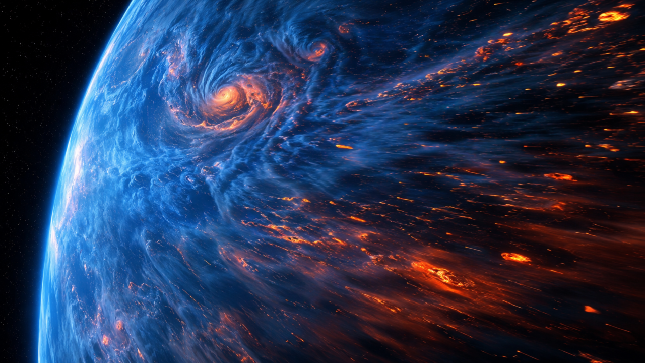 O mundo azul que enganou cientistas e revelou um dos climas mais violentos do universo