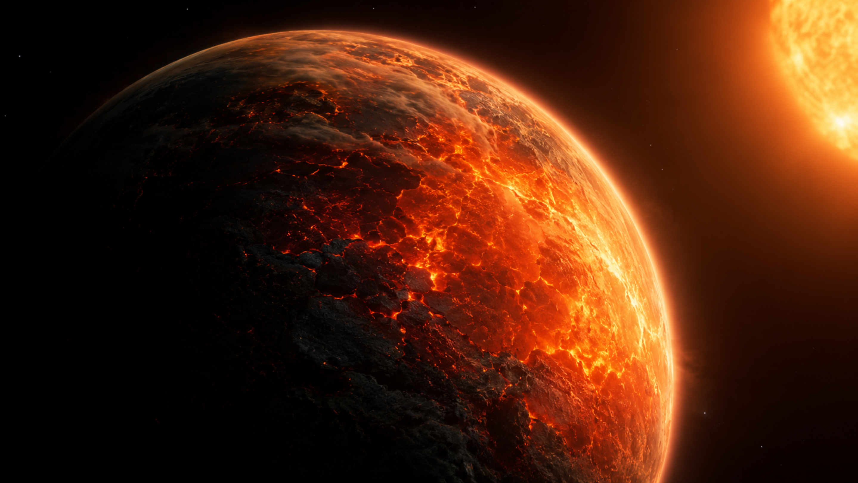 James Webb flagra sinais de atmosfera variável em planeta de lava a 41 anos-luz da Terra