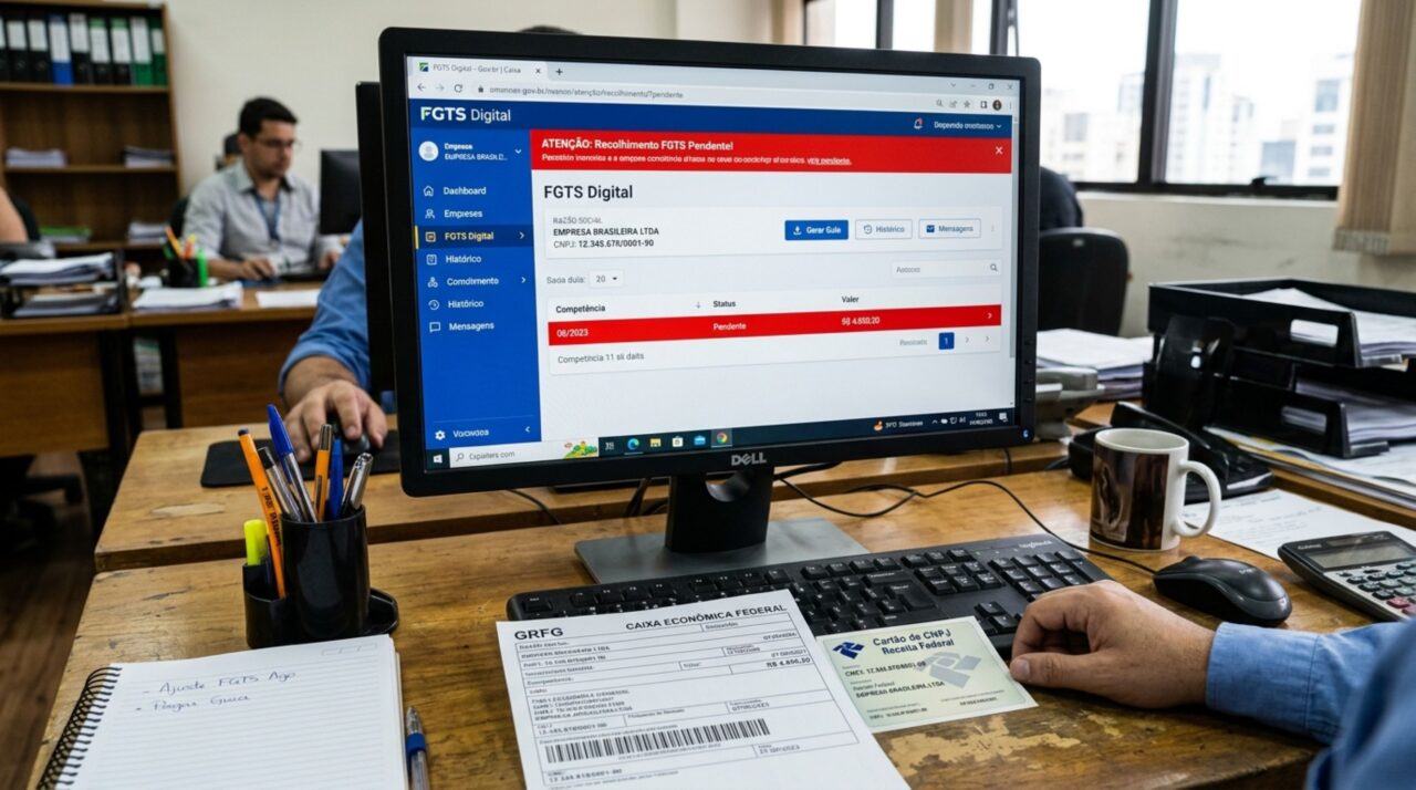 Governo emite alerta para beneficiários com pendências no FGTS