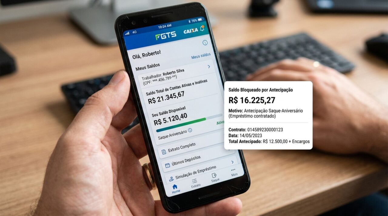 Trabalhadores demitidos entre 2020 e 2025 recebem saldo liberado do FGTS