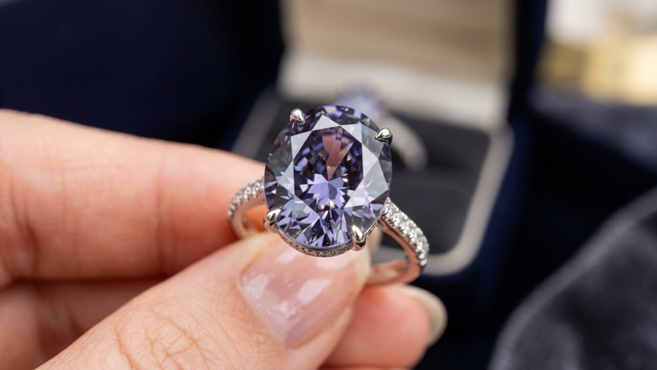 Esqueça o diamante cinza, pois esta gema de silicato é tão escassa que existem apenas poucas peças lapidadas em todo o planeta Terra