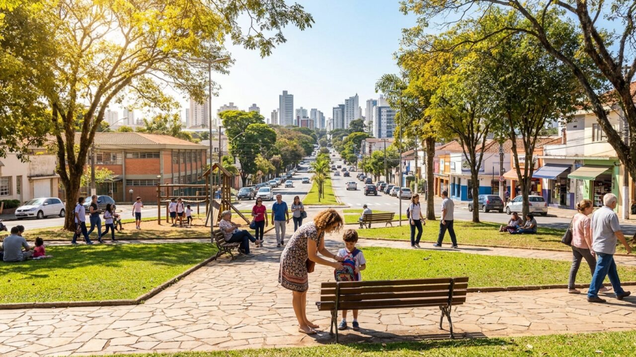 Tem cidade no interior paulista com PIB maior que Fortaleza, Salvador e Goiânia e com a 2ª melhor universidade da América Latina: e ela recebe famílias que querem viver bem longe das capitais