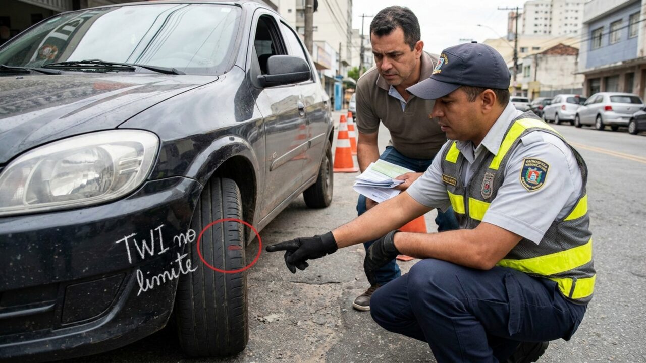 Regra dos pneus já está em vigor e pode render multa em uma fiscalização