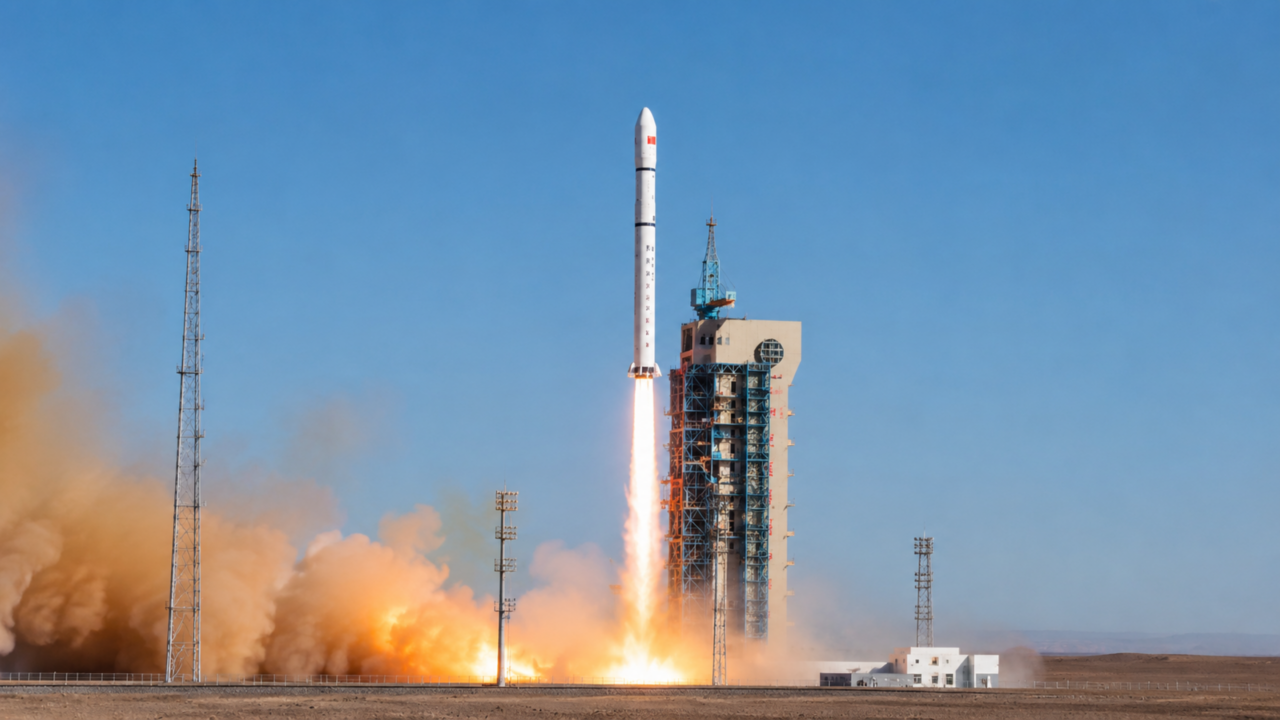 O lançamento surpresa no deserto de Gobi que revelou a pressão chinesa por mais satélites