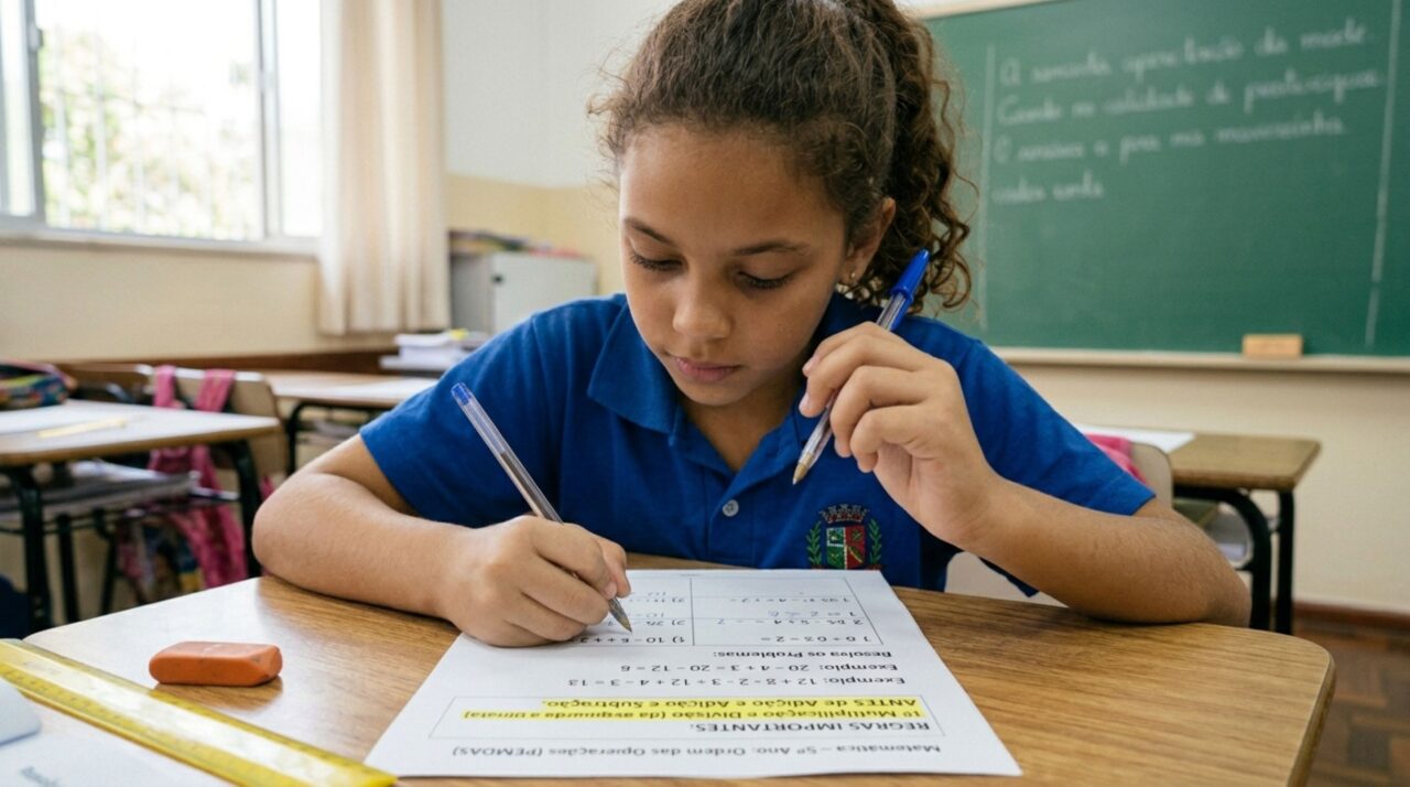 Poucos resolvem a equação 50 – 5 × 6 ÷ 5 de primeira sem precisar recorrer à calculadora