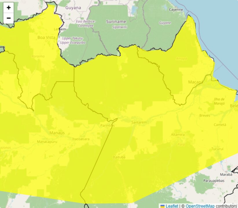 Fortes chuvas a caminho o Inmet emite alerta válido até o domingo, 07