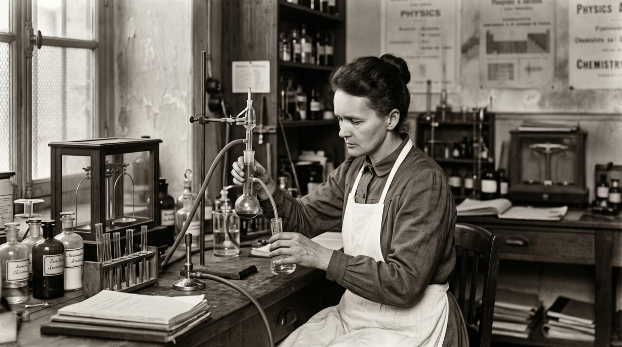 A reflexão de Marie Curie, cientista ganhadora de dois prêmios Nobel, sobre o medo do desconhecido: “Nada na vida deve ser temido, apenas compreendido. Agora é a hora de compreender mais, para que possamos temer menos”